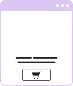 illustration of lady searching on computer'